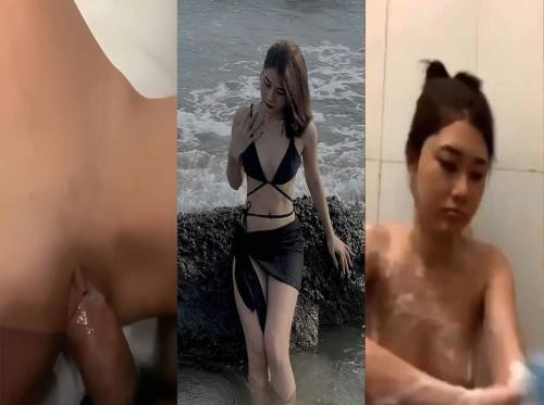 Fucking with a new girl I met on Tinder, Phuong Anh
